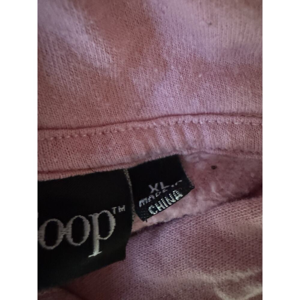 Betty Boop Hoodie Sweatshirt Women’s XL Pink Angel Wings Double Sided - Picture 8 of 8
